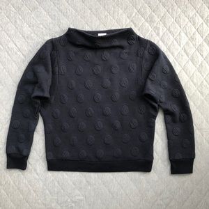 Anthropologie Mock Neck Sweatshirt